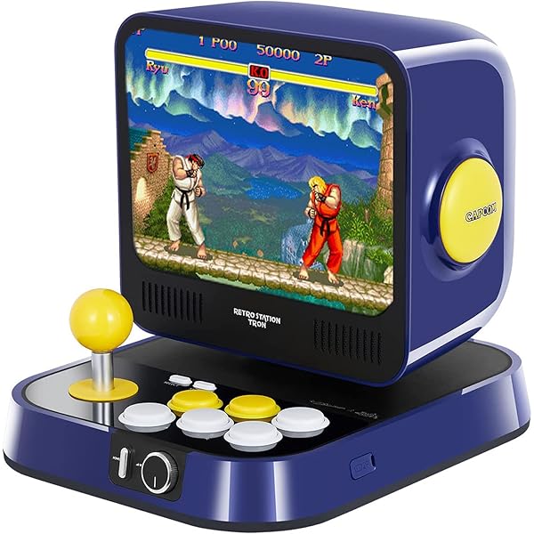 RETRO STATION Capcom Wired Fight Stick, Compatible with One Capcom